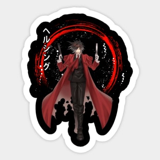 Hellsing Resurrected Alucard's Vengeance Unleashed Sticker